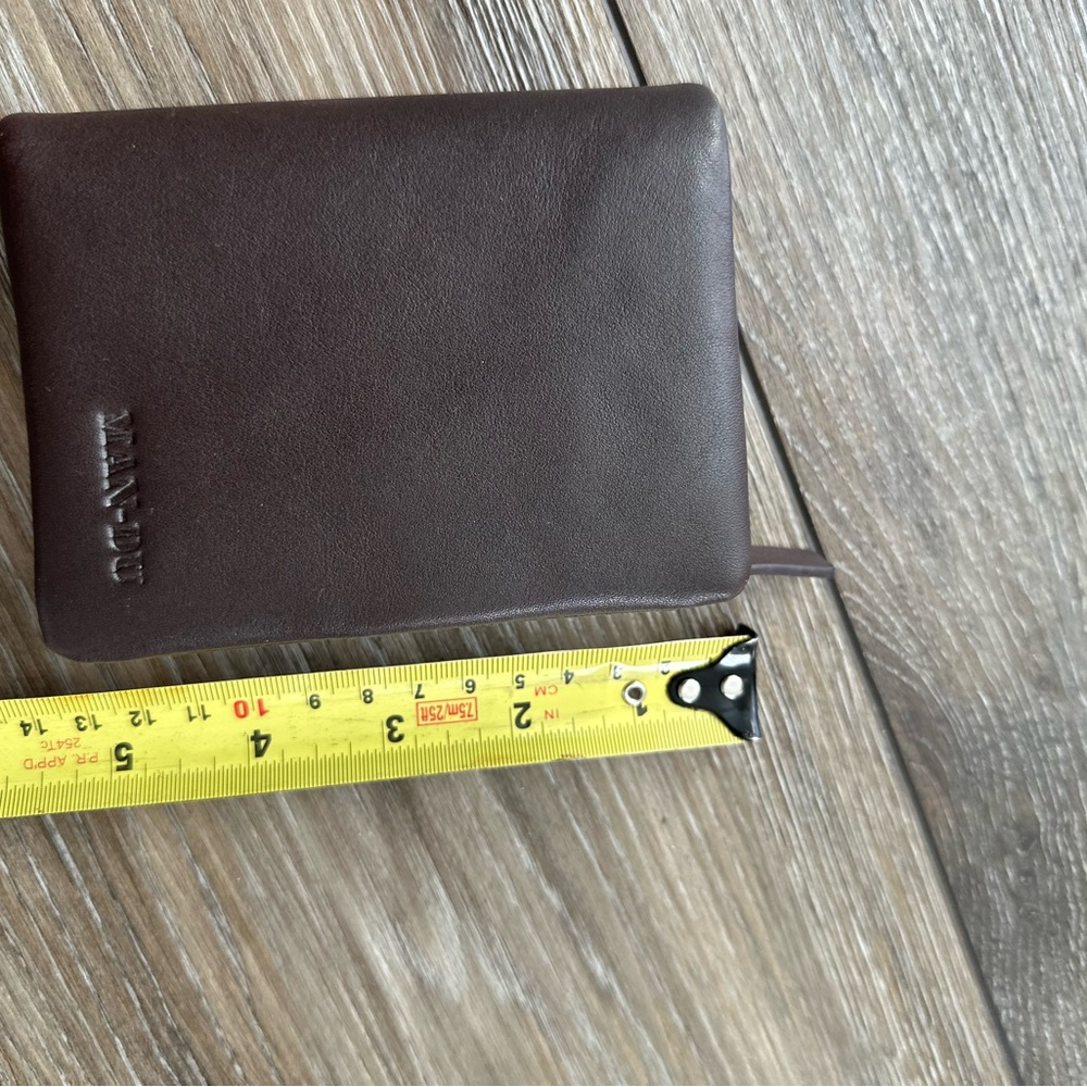 Brown Leather Wallet/Genuine Leather/ La France❌SOLD ❌ - Picture 16 of 16